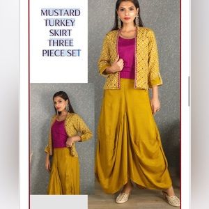 Turkey skirt 3 piece set